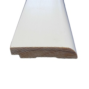 Põrandaliist 475101316339, 2700 mm x 95 mm x 16 mm, valge