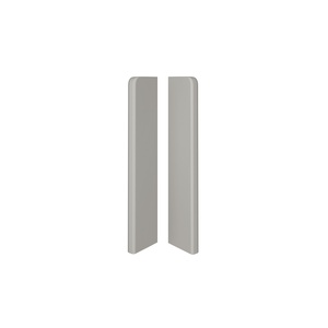 Põrandaliistu otsadetail Vox ESP ESP203, hall, 2 tk