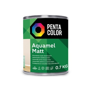 Emailvärv Pentacolor Aquamel, 0.7 kg, valge