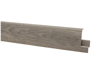 Põrandaliist NG62 NG60B3, 2500 mm x 63.5 mm x 17.2 mm, tamm