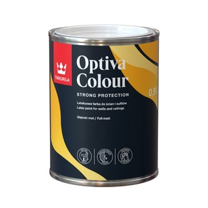 Akrüülvärv Tikkurila Optiva Colour, valge, 0.9 l