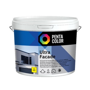 Fassaadivärvi alus Pentacolor, emulsiooni-, täismatt, 5 l
