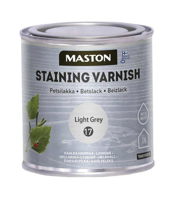 Peitslakk Maston Staining Varnish 250 ml 17 Helehall