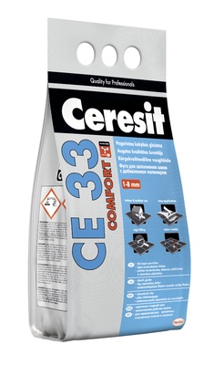 Vuugitäide Ceresit CE33 comfort CARAMEL, kaunistamise, pruun, 2 kg