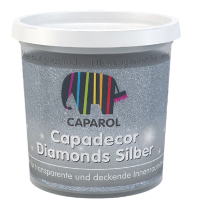 EFEKTPIGMENT CAPADECOR DIAMONDS SILBER 75G