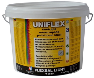 Liim polüstürool Teluria Flexbal light PP, 3 kg