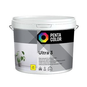 Värvi alus Pentacolor Ultra 3, emulsiooni-, täismatt, 3 l