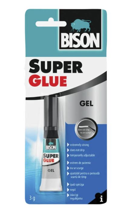 Liim Bison Superglue Liquid Gel 3 g