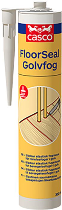 Liim-hermeetik Casco FloorSeal Golvfog 300 ml valge  | bauhaus.ee