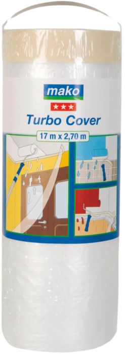 Kaitsekile Mako Turbo Cover 2700mm x 17 m EXTRA RULL  | bauhaus.ee