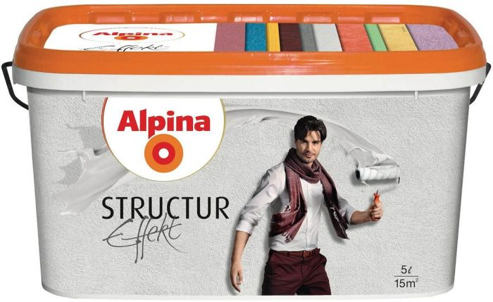 Struktuurvärv Alpina Structur Effekt 5L  | bauhaus.ee