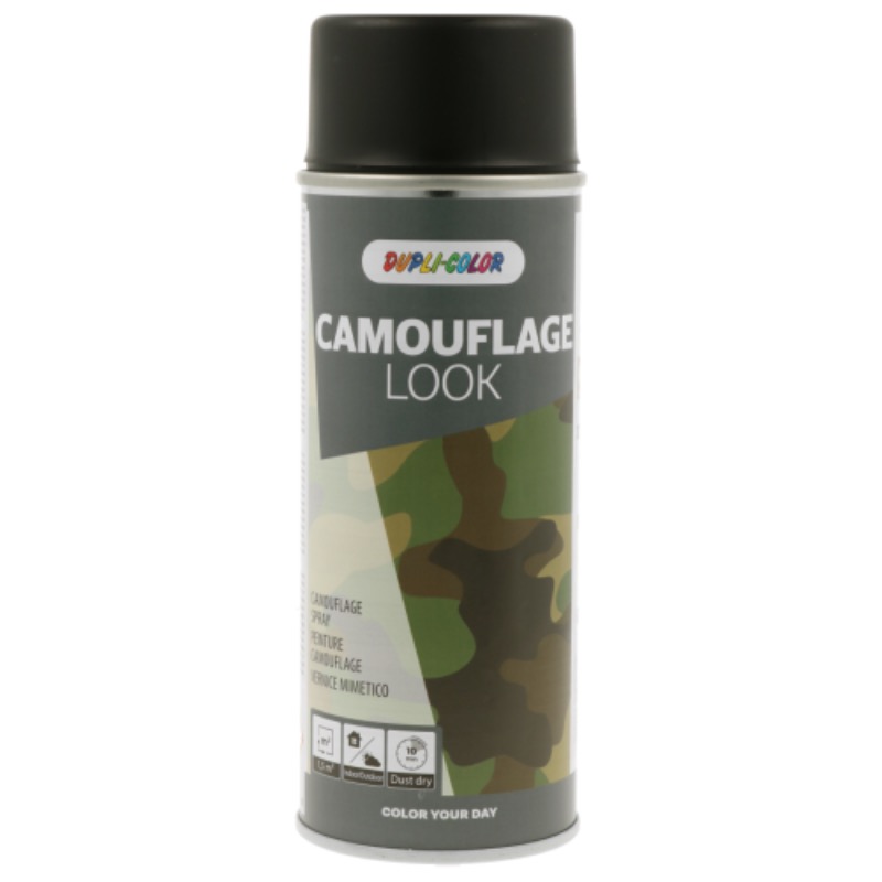 AEROSOOLVÄRV CAMOUFLAGE RAL9021 MUST 400ML