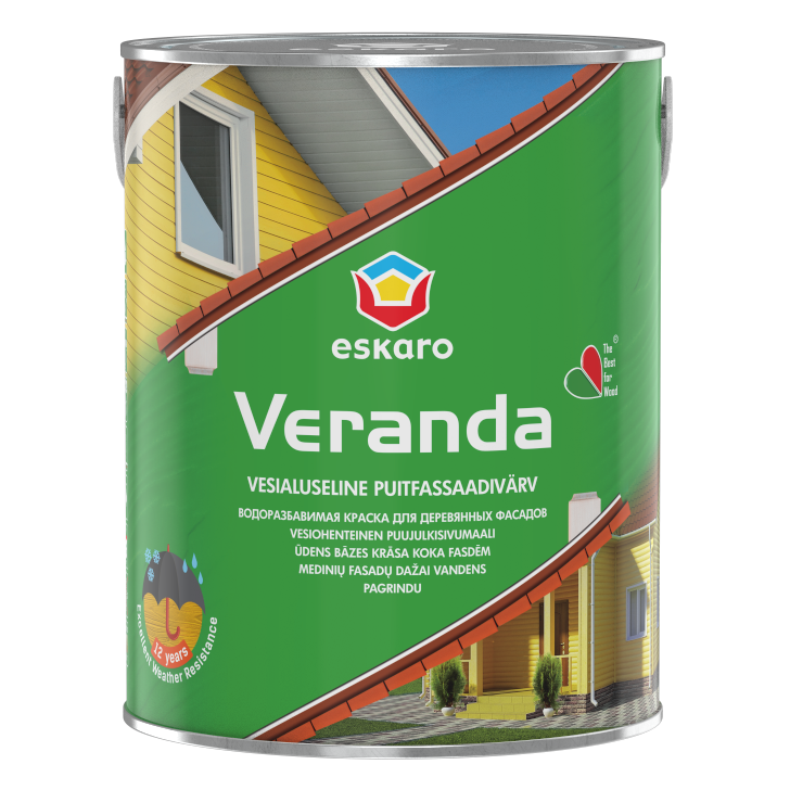 PUITFASSAADIVÄRV VERANDA 2,85L