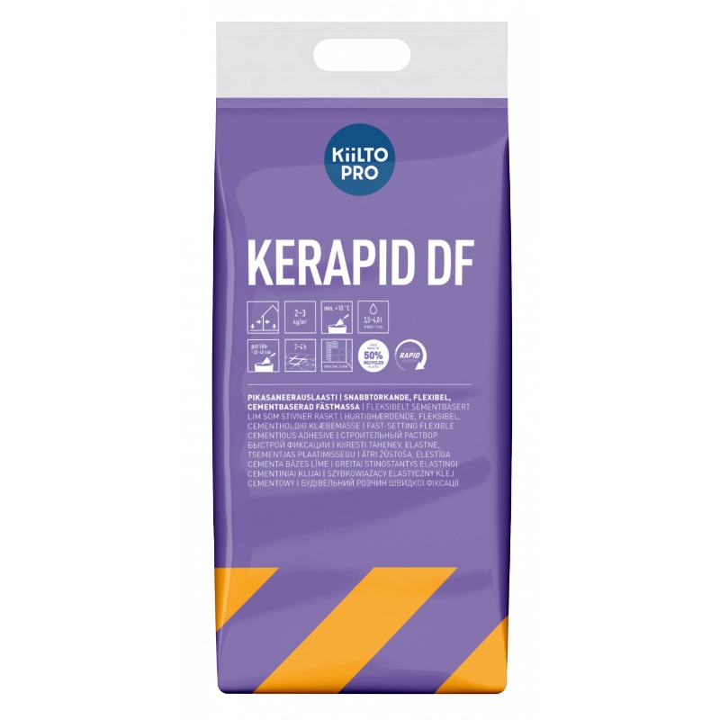 PLAATIMISSEGU KIILTO KERAPID DF 5KG