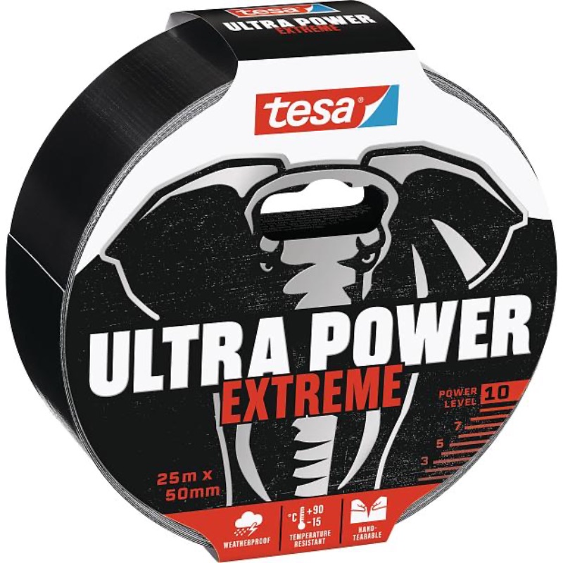 PARANDUSTEIP TESA ULTRA POWER EXTREME 25M*50MM MUST