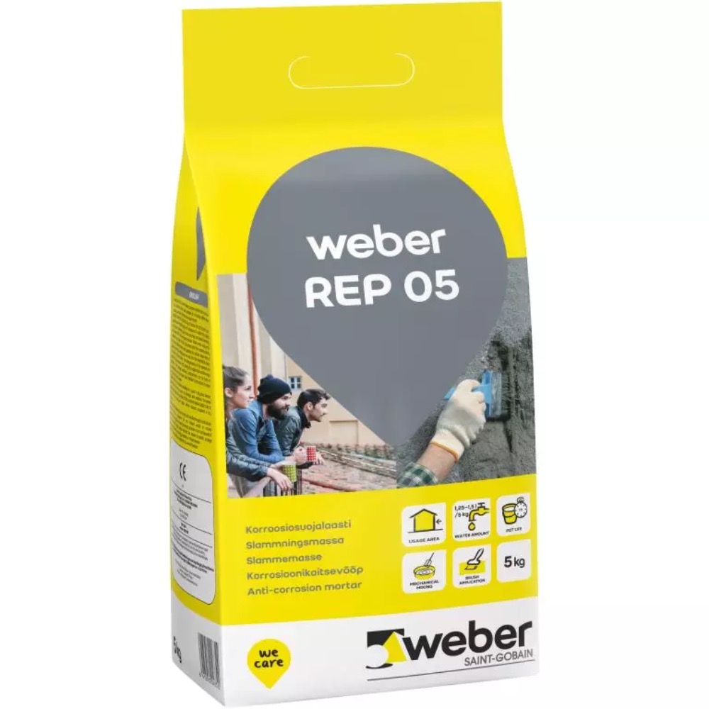 KORROSIOONIKAITSE WEBER REP 05 BETOHEFT 5KG