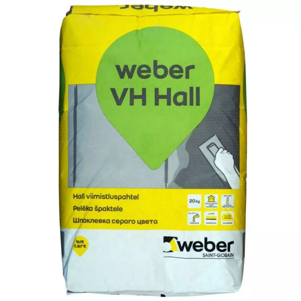 VIIMISTLUSPAHTEL WEBER VH HALL 20KG