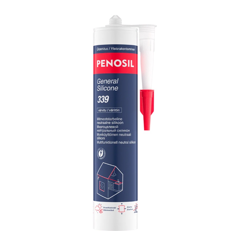 PENOSIL GENERAL SILIKOON 339 VÄRVITU 280ML