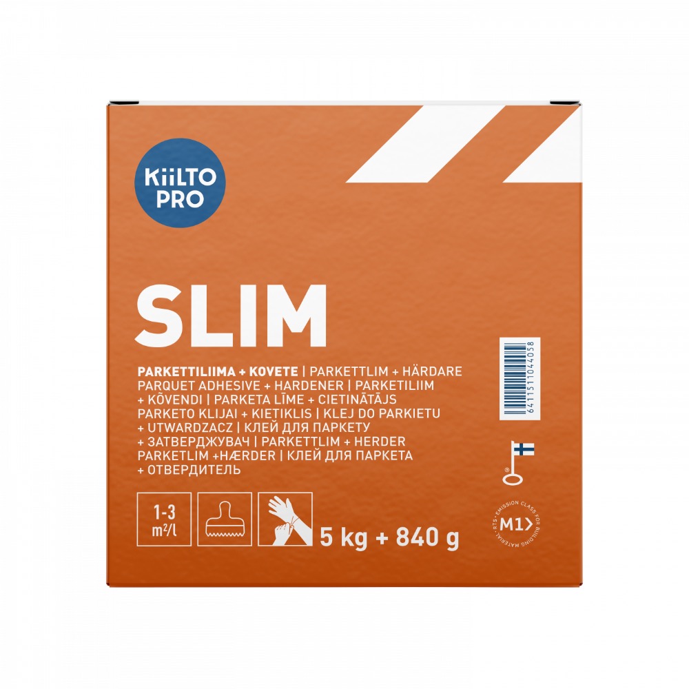 PARKETILIIM KIILTO SLIM 5KG+840ML