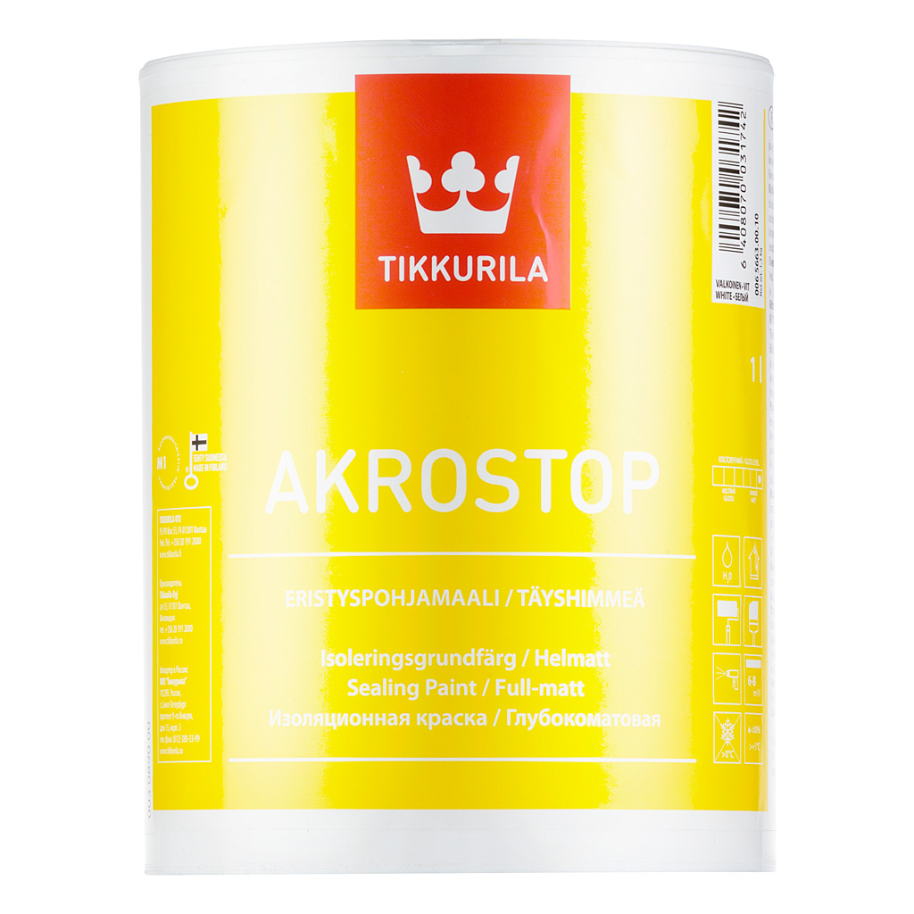 ISOLEERIV KRUNTVÄRV AKROSTOP 1L