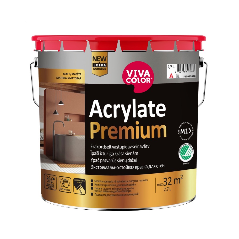 ALUSVÄRV ACRYLATE PREMIUM C 2,7L - AINULT TOONIMISEKS!