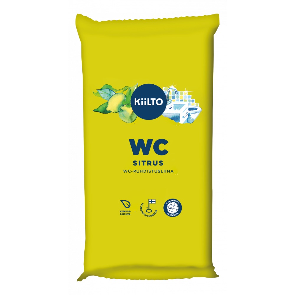 KIILTO WC PUHASTUSLAPID TSITRUS