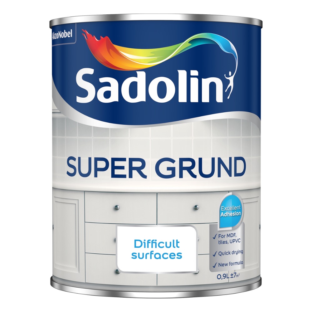 KRUNTVÄRV KEERULISTELE PINDADELE SUPER GRUND 0,9L SADOLIN