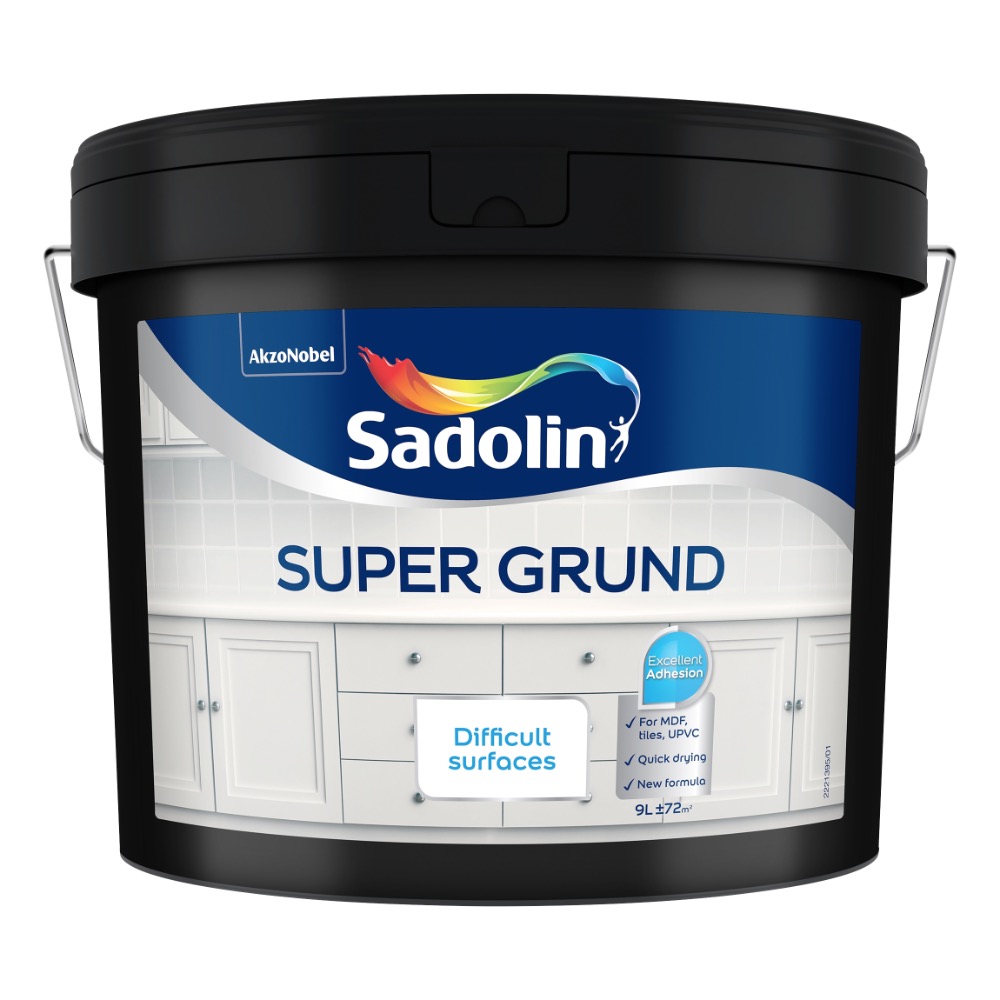 KRUNTVÄRV KEERULISTELE PINDADELE SUPER GRUND 9L SADOLIN