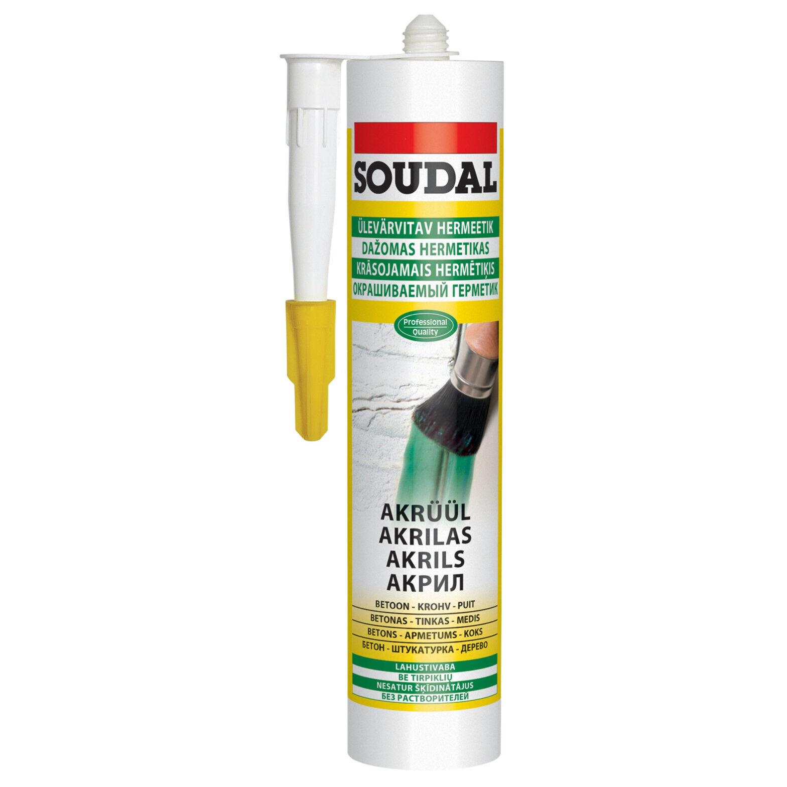 AKRÜÜLHERMEETIK SOUDAL HALL 280ML