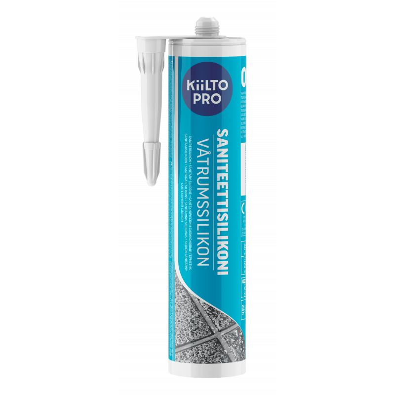 SANITAARSILIKOON KIILTO 90 JÄÄSININE 310ML