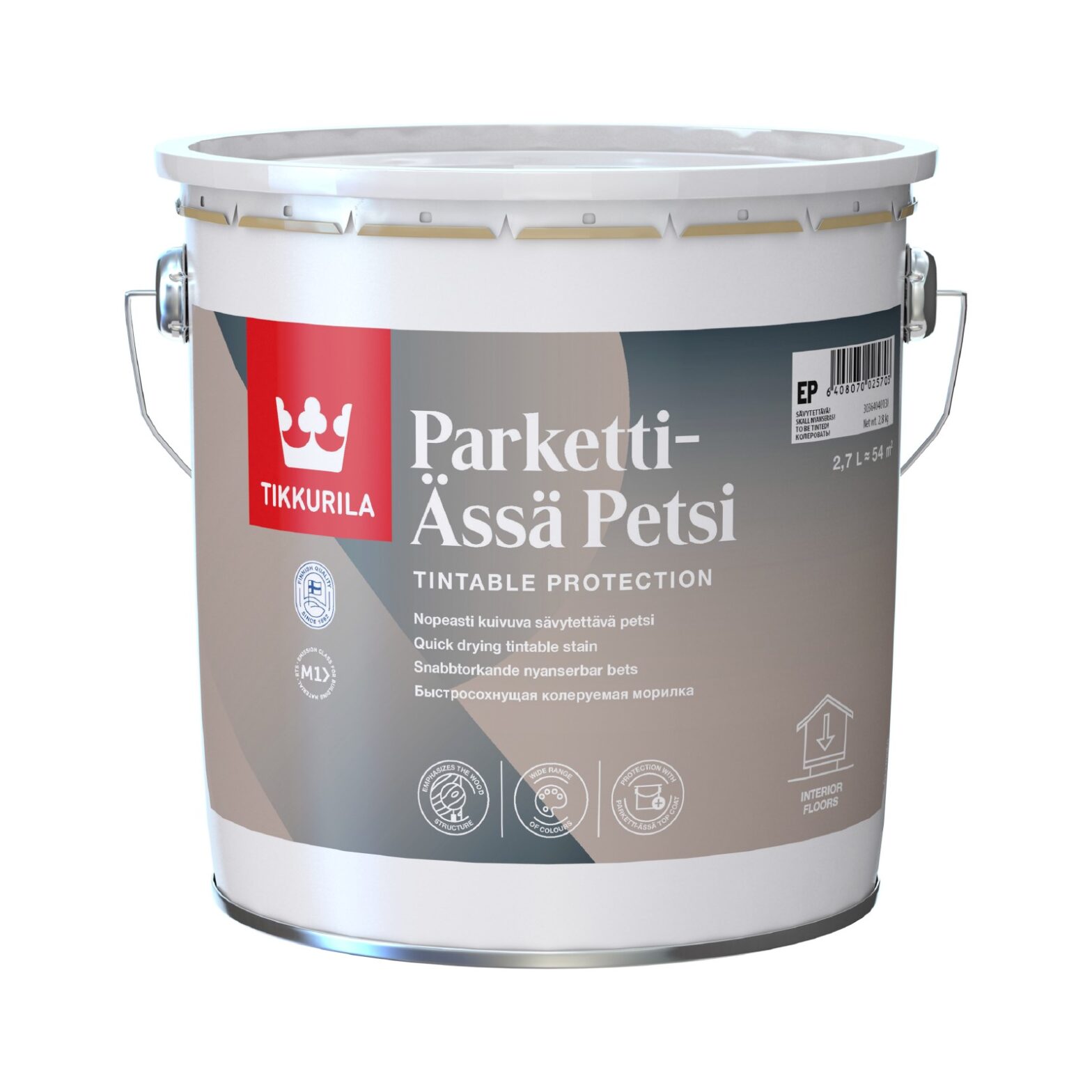 PUIDUPEITS PARKETTI-ÄSSÄ STAIN 2,7L