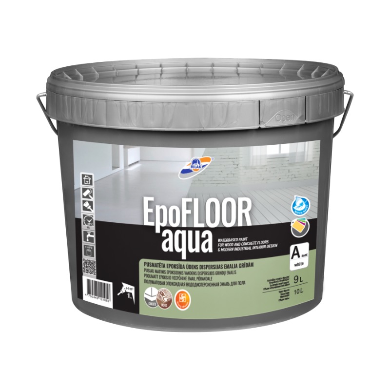 EPOKSIIDVÄRV POOLMATT EPOFLOOR AQUA HALL 9L