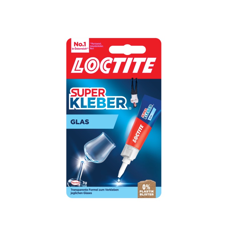 LIIM LOCTITE SUPERKLEBER GLASS 3G