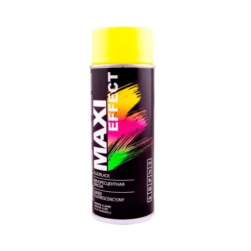 AEROSOOLVÄRV MAXI COLOR FLUO KOLLANE 400ML