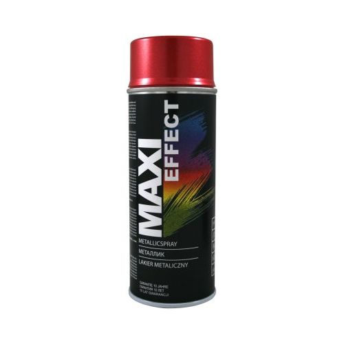 AEROSOOLVÄRV MAXI EFFECT METALLIK PUNANE 400ML