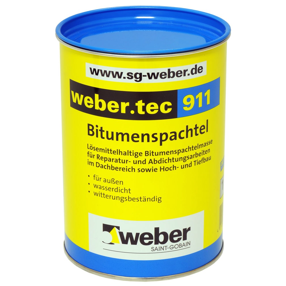 VEETÕKKEMASS WEBERTEC 911 MUST 1KG