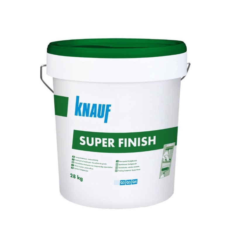 KASUTAMISVALMIS UNIVERSAALPAHTEL KNAUF SUPER FINISH 28KG