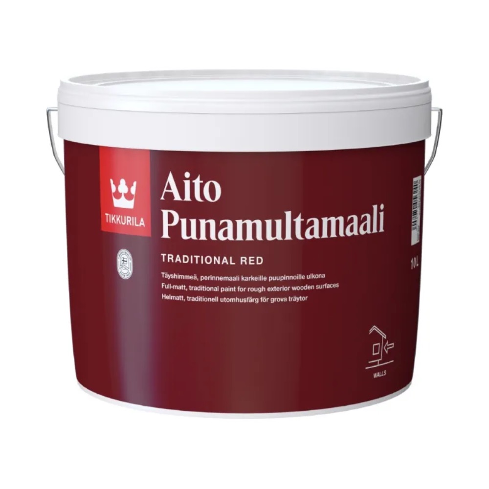 MULDVÄRV AITO PUNAMULTAMAALI 10L