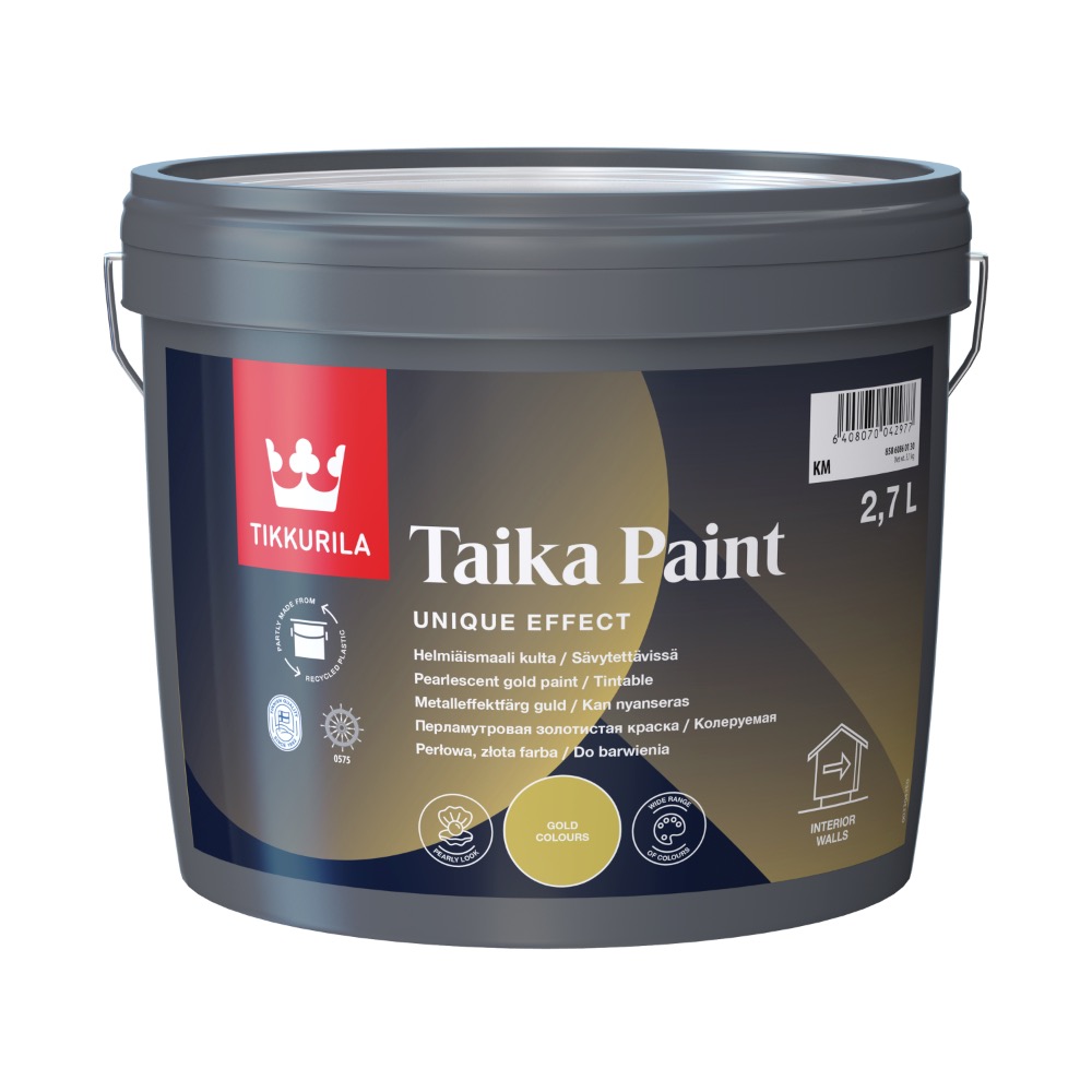 PÄRLMUTTERVÄRV TAIKA PAINT KULDNE 2,7L