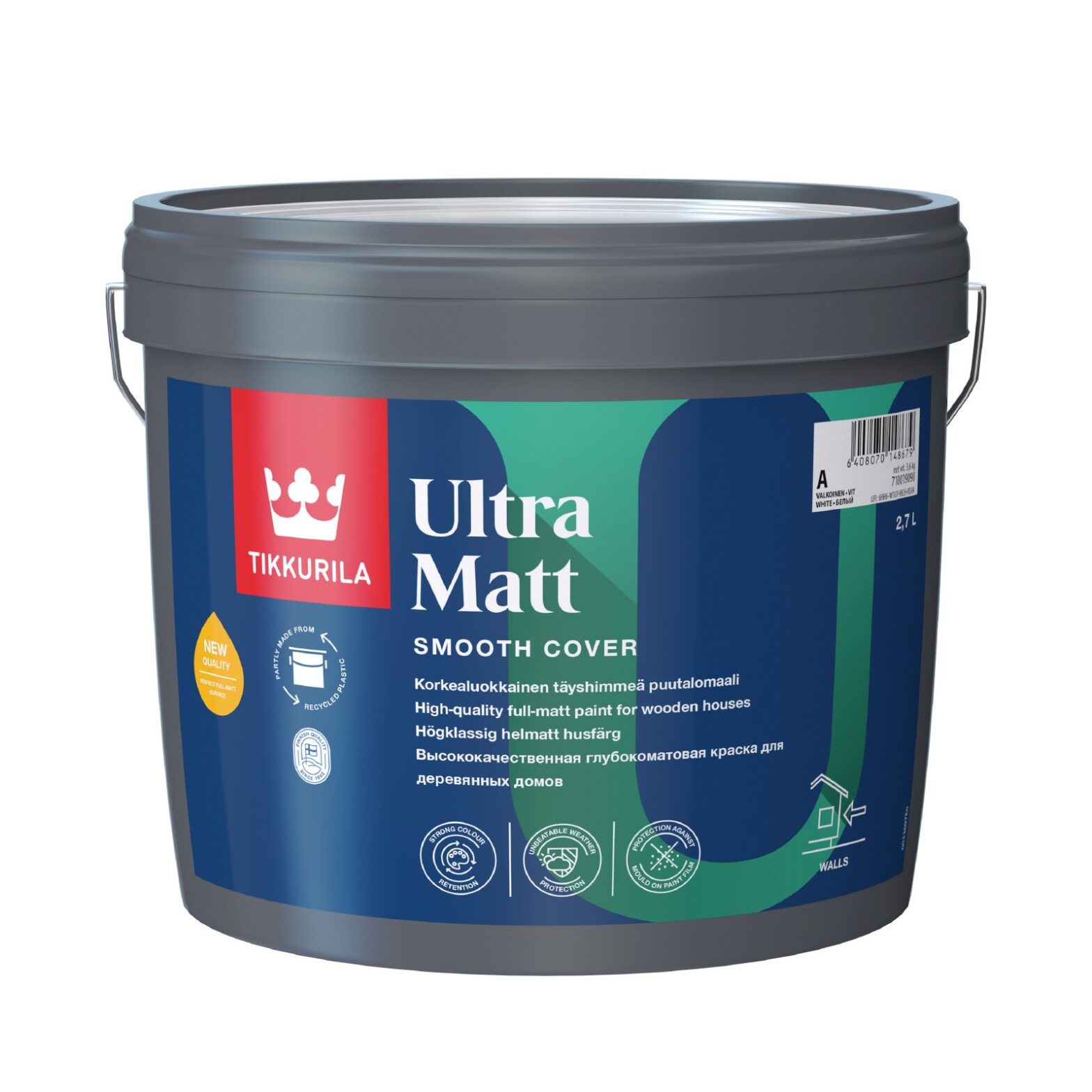 ALUSVÄRV ULTRA MATT HOUSE PAINT C 2,7L - AINULT TOONIMISEKS!