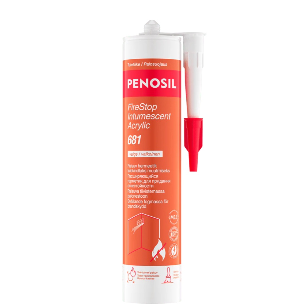 TULEKINDEL PAISUV HERMEETIK PENOSIL FIRESTOP INTUMESCENT ACRYLIC 681 300ML