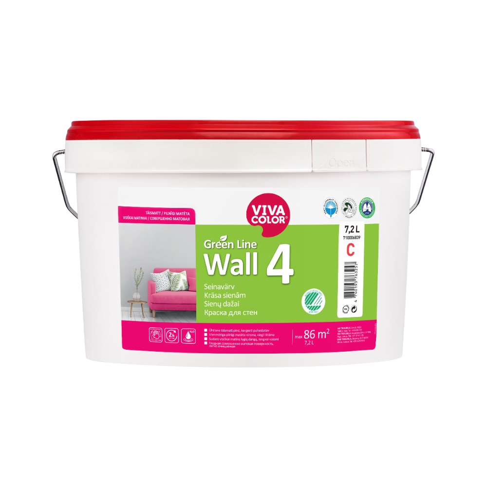 ALUSVÄRV WALL 4 C 7,2L - AINULT TOONIMISEKS!