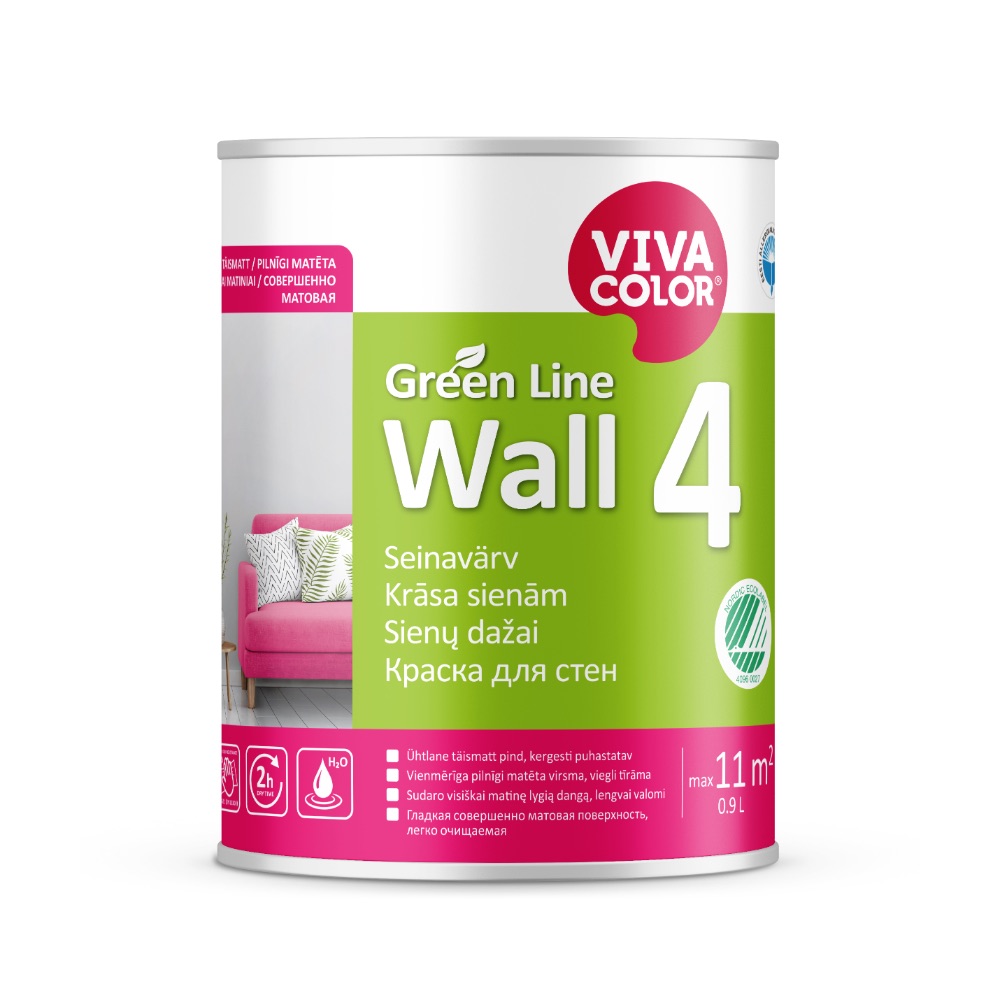 ALUSVÄRV WALL 4 C 0,9L - AINULT TOONIMISEKS!