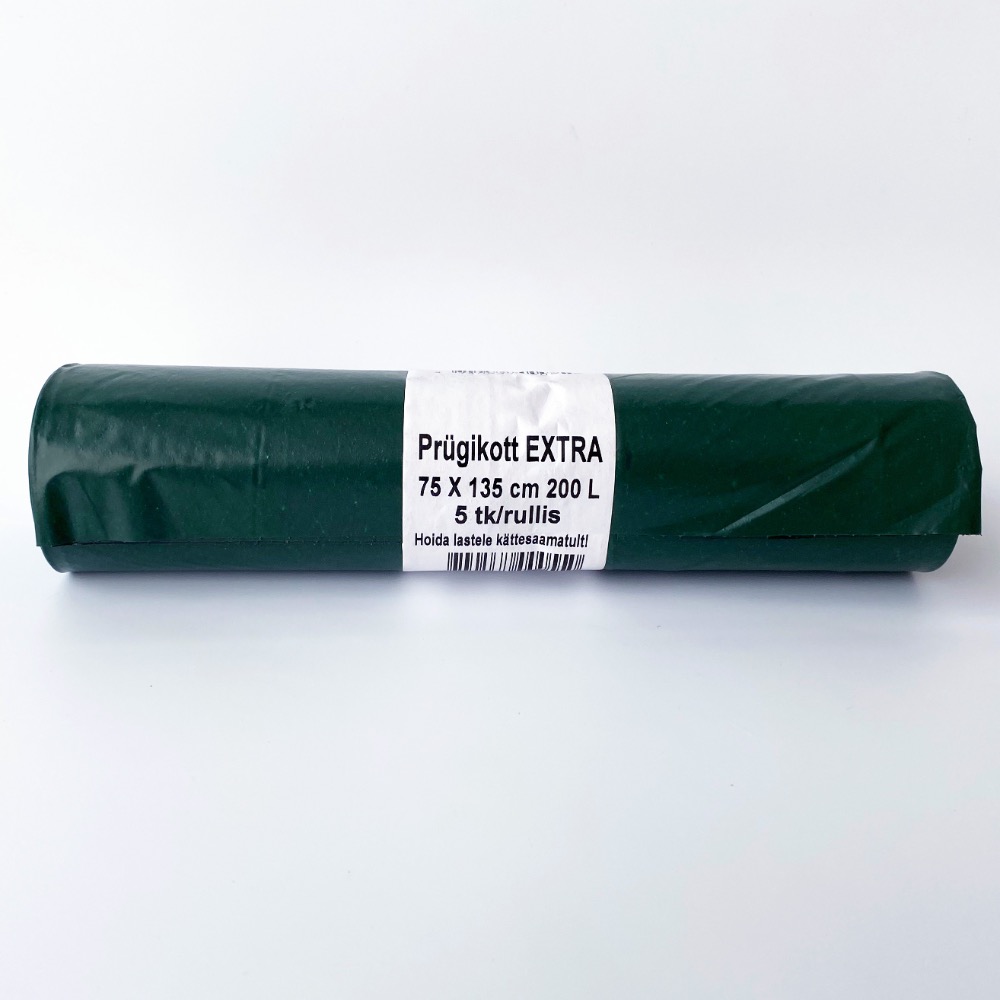 PRÜGIKOTT 200L ROHELINE TUGEV 5TK/PK TKL