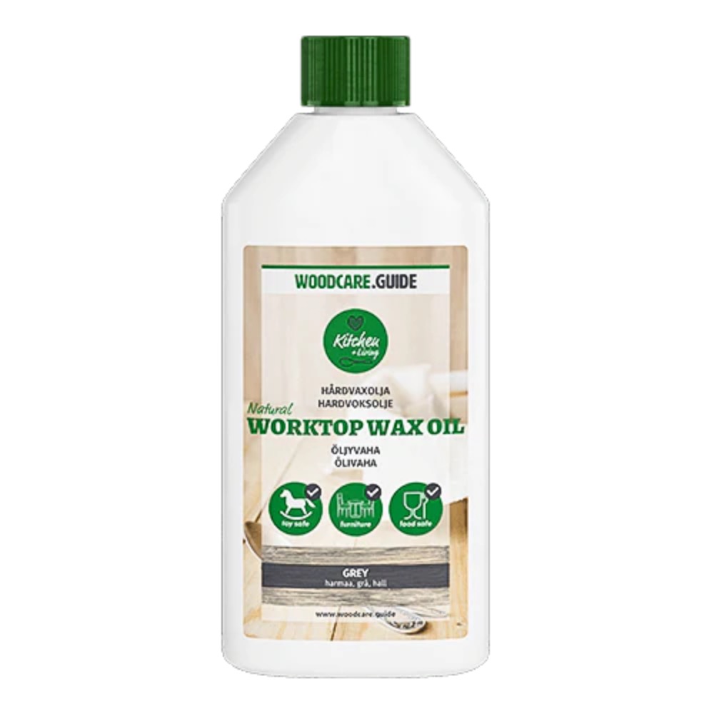 ÕLIVAHA PUITPINDADELE WOODCARE GUIDE NATURAL WORKTOP WAX OIL 250ML HALL