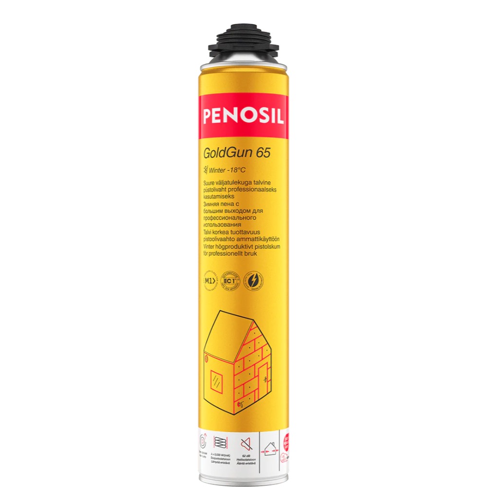PÜSTOLIVAHT PENOSIL GOLDGUN 65 WINTER 880ML