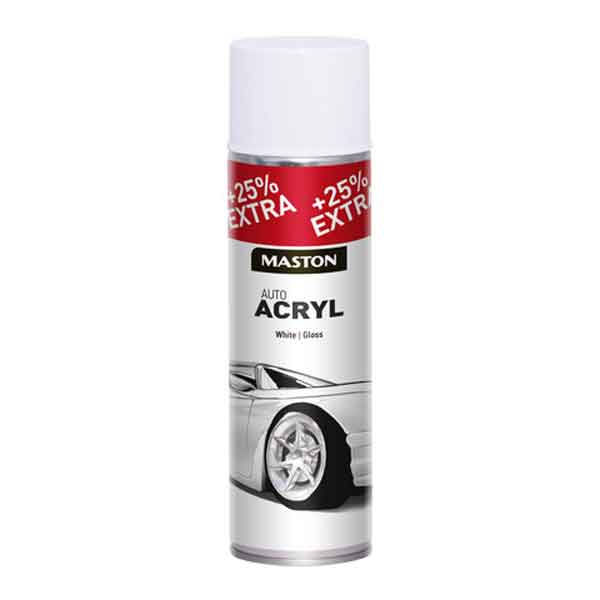 AKRÜÜLVÄRV AUTOACRYL 500ML VALGE