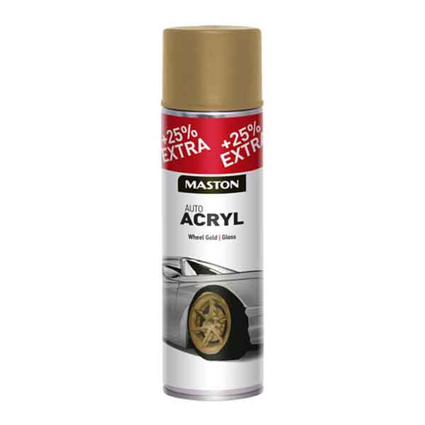 AKRÜÜLVÄRV AUTOACRYL 500ML KULDNE